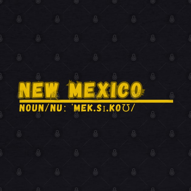 Word New Mexico by Ralen11_